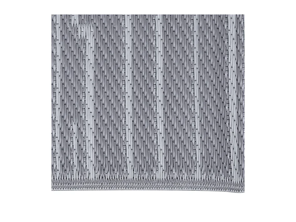 Seran  Tapis d'extérieur ARAKIL anthracite 80 x 250 cm PP