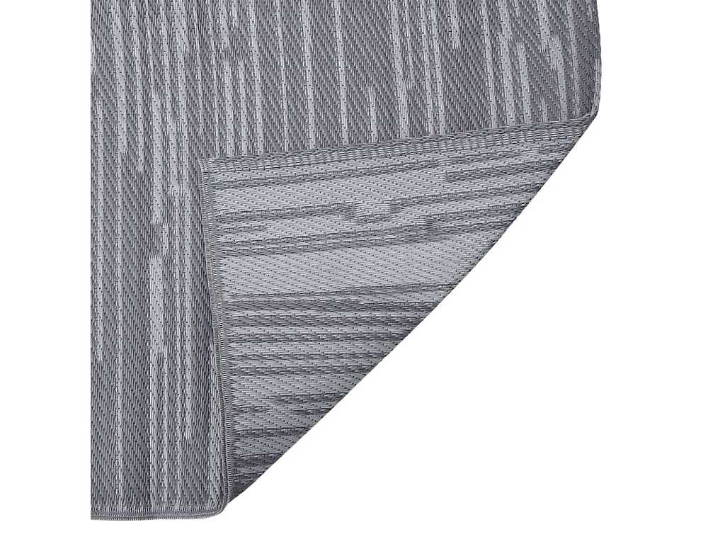 Seran  Tapis d'extérieur ARAKIL anthracite 140x200 cm PP