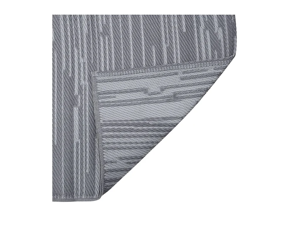 Seran  Tapis d'extérieur ARAKIL anthracite 140x200 cm PP