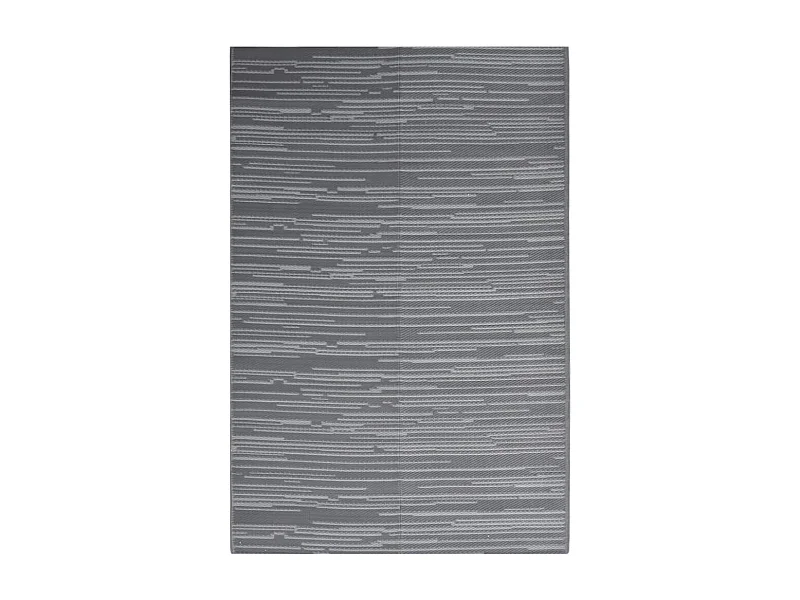 Seran  Tapis d'extérieur ARAKIL anthracite 140x200 cm PP