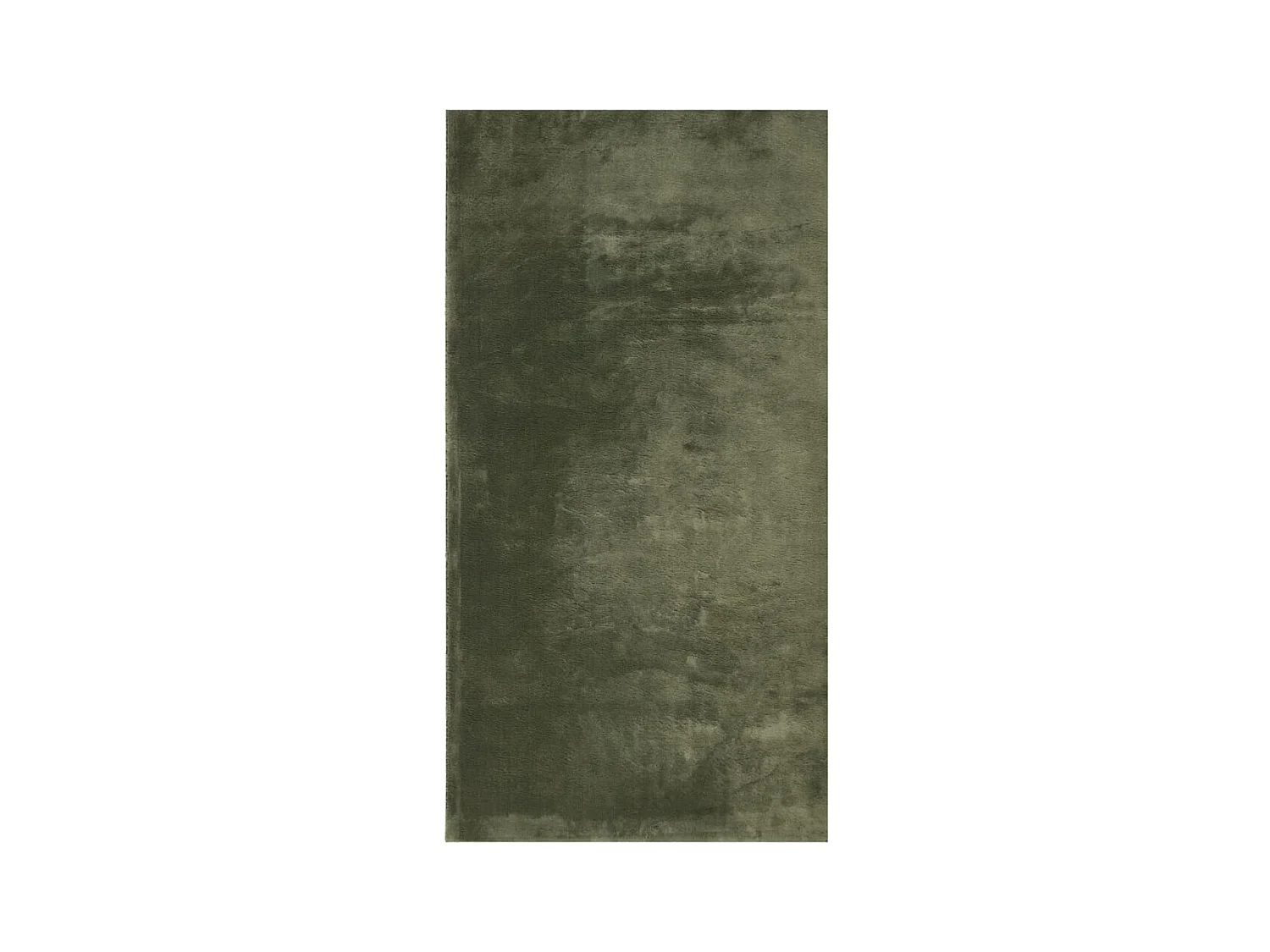 Hester  Vloerkleed HUARTE laagpolig zacht wasbaar 80x150 cm bosgroen