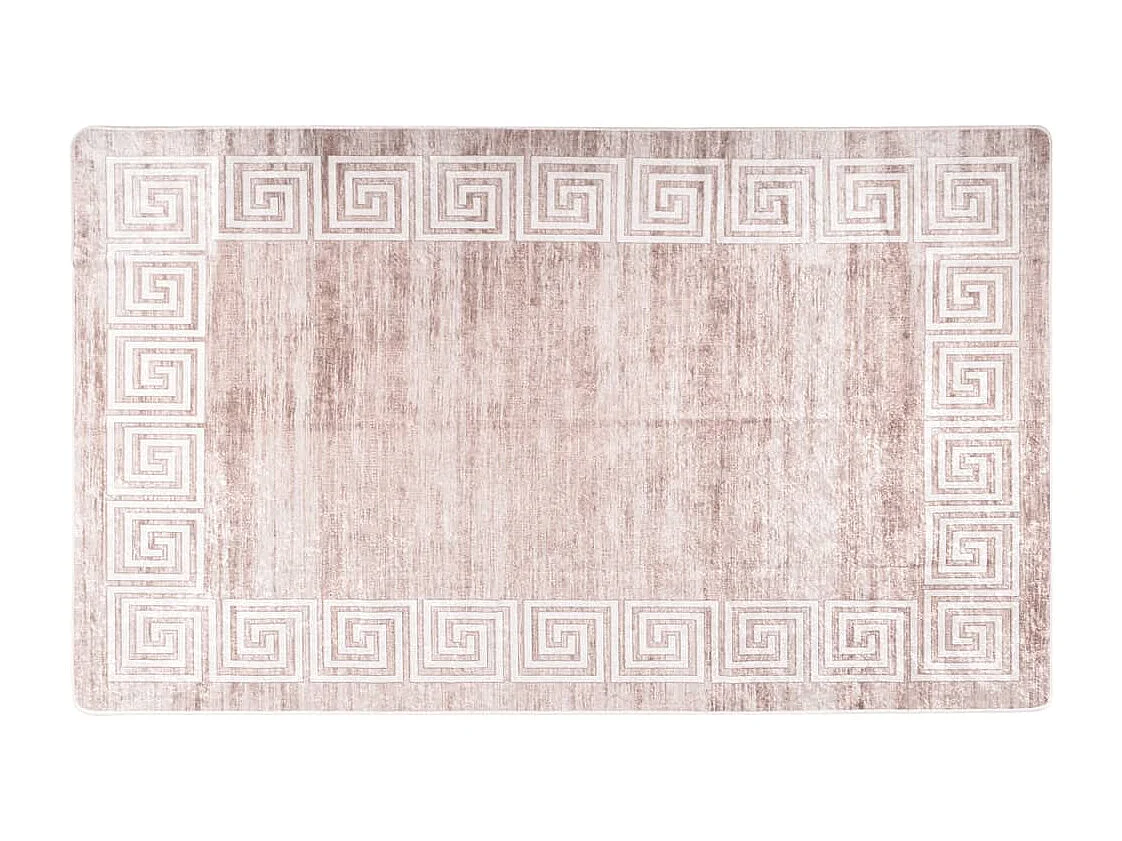 Elsje  Tapis lavable beige 120x170 cm antidérapant
