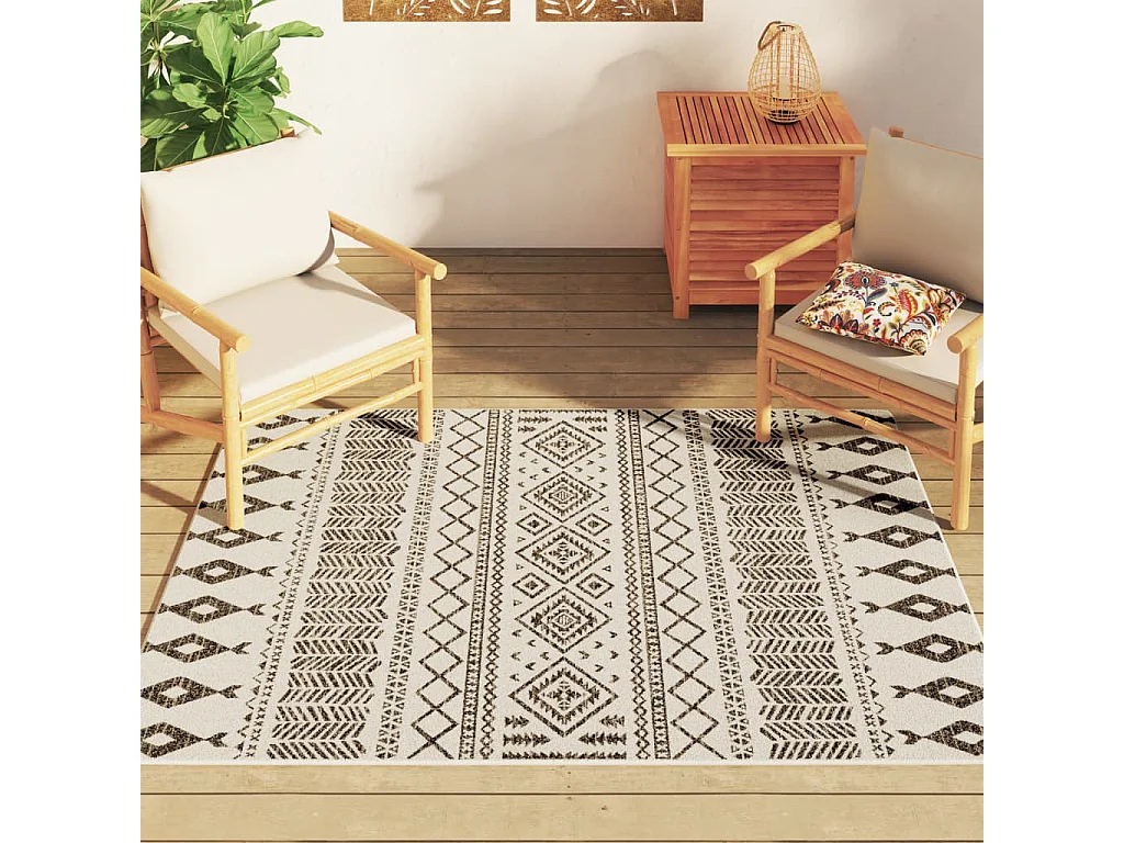 Ralph  Tapis intérieur extérieur à poils courts 120x180cm antidérapant