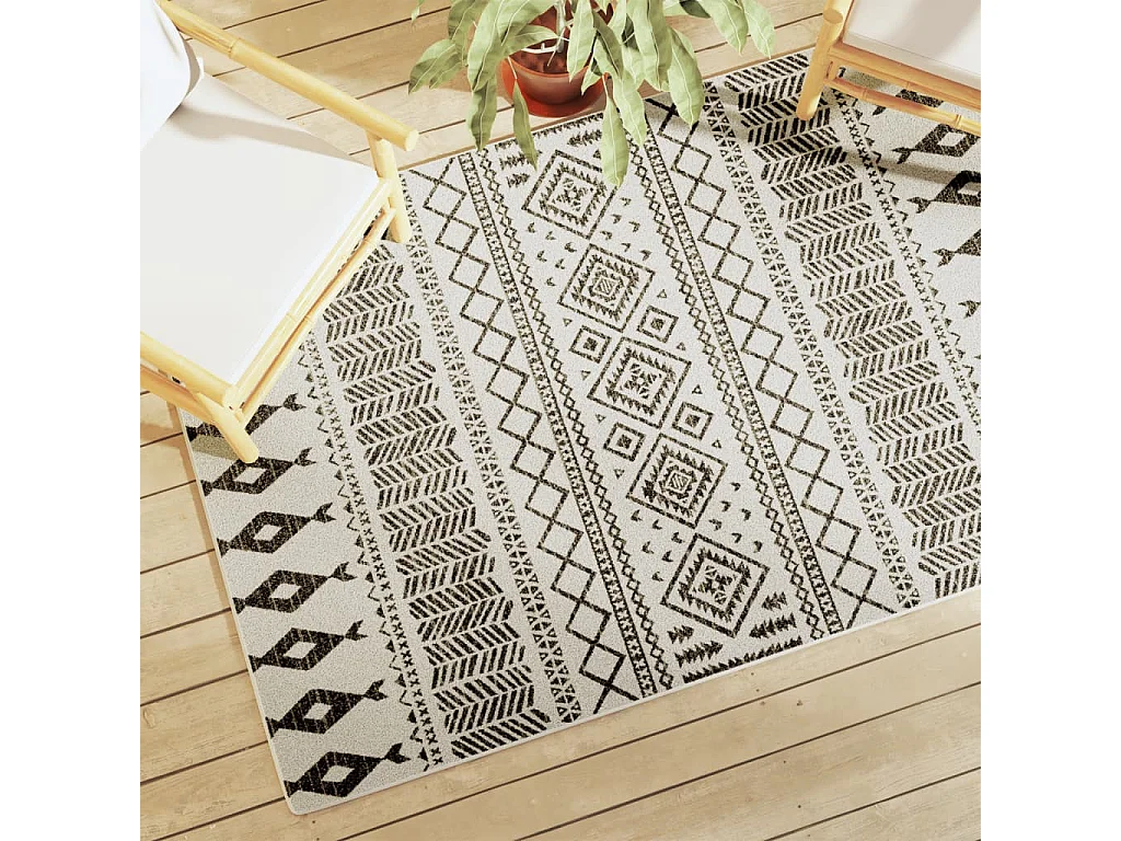 Ralph  Tapis intérieur extérieur à poils courts 120x180cm antidérapant