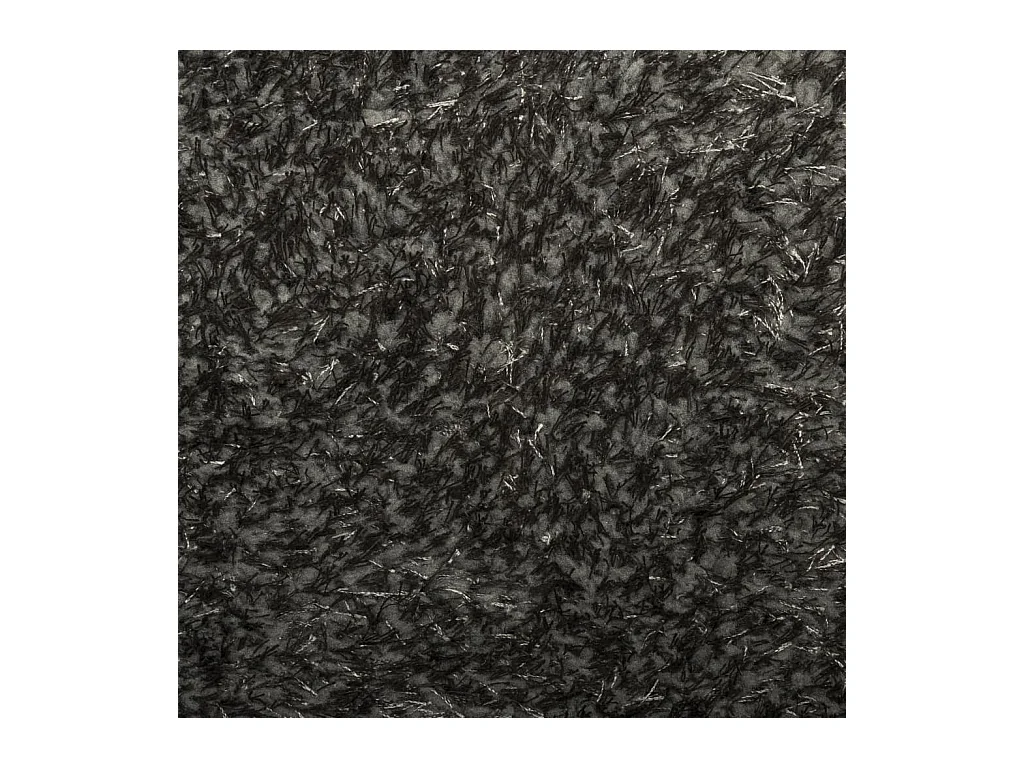 High Point  Tapis ISTAN à poils longs aspect brillant anthracite 120x170 cm