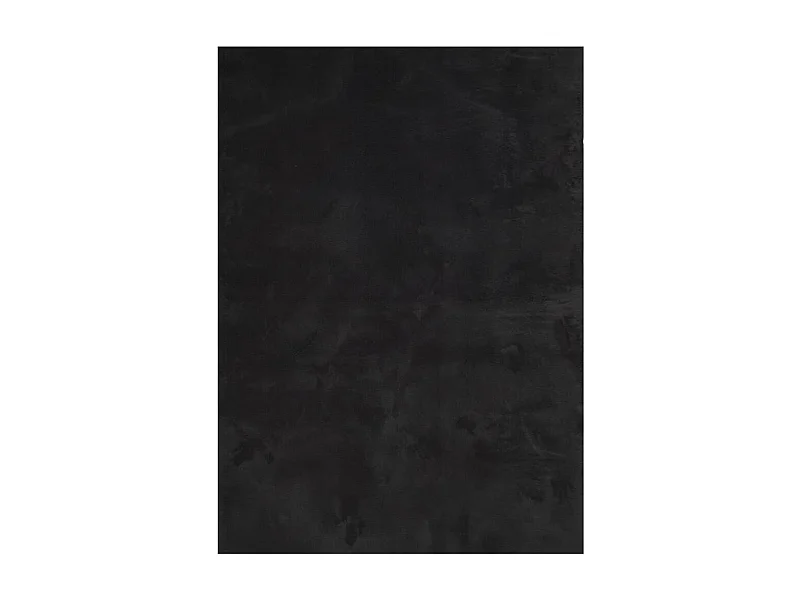 Hester  Tapis HUARTE à poils courts doux et lavable noir 160x230 cm