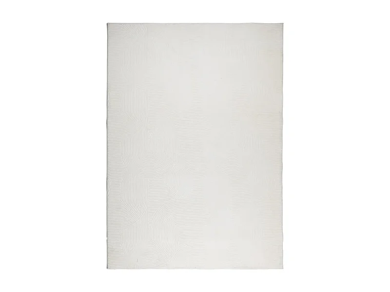 Everlyn  Vloerkleed IZA laagpolig Scandinavisch 200x280 cm crèmekleurig