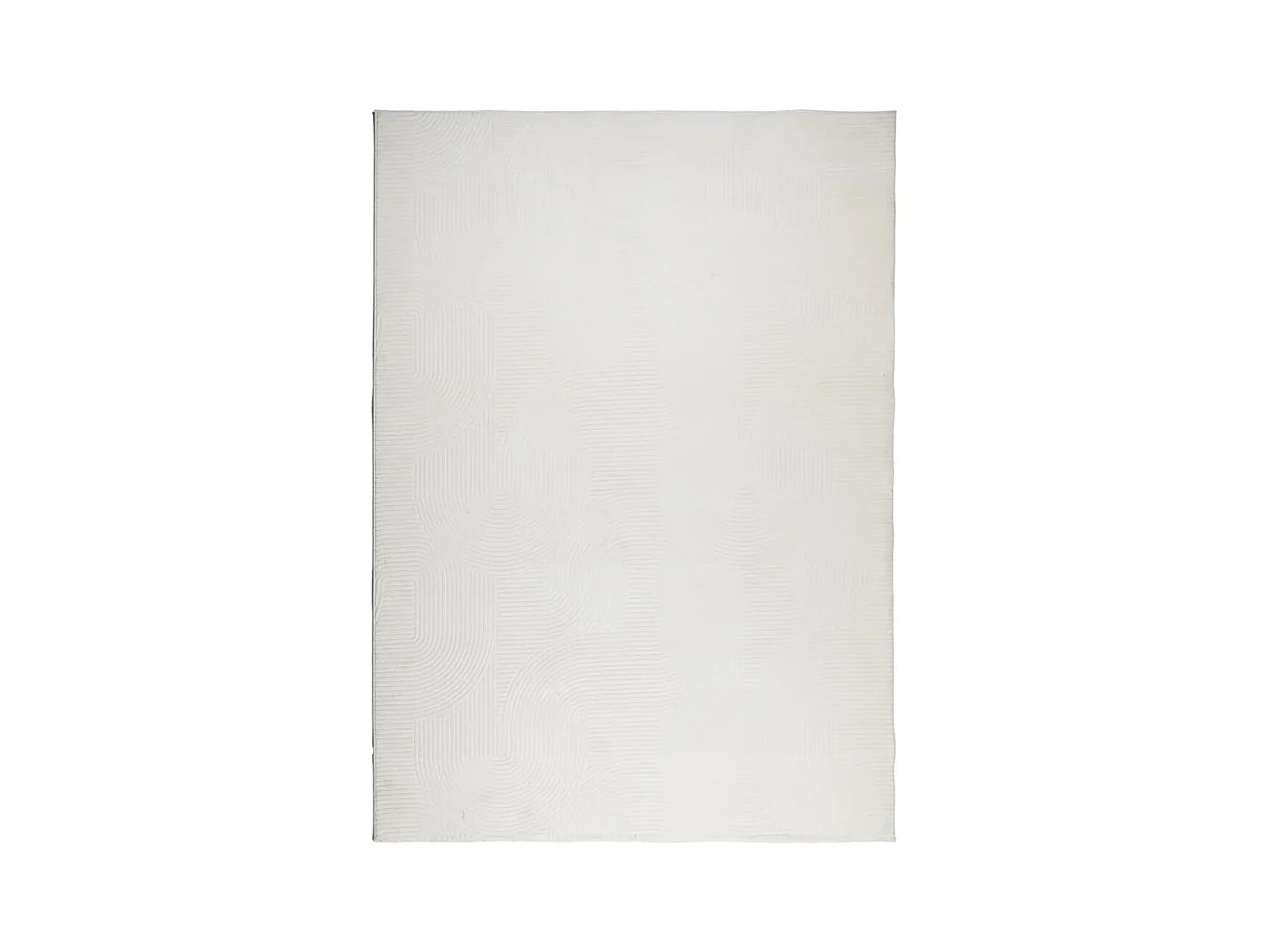 Everlyn  Vloerkleed IZA laagpolig Scandinavisch 200x280 cm crèmekleurig