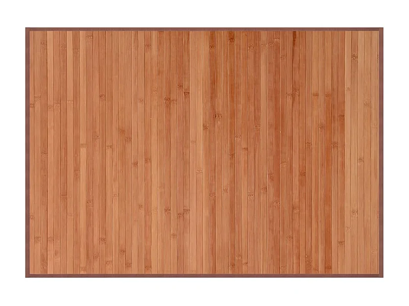 Senad  Teppich Rechteckig Braun 70x100 cm Bambus