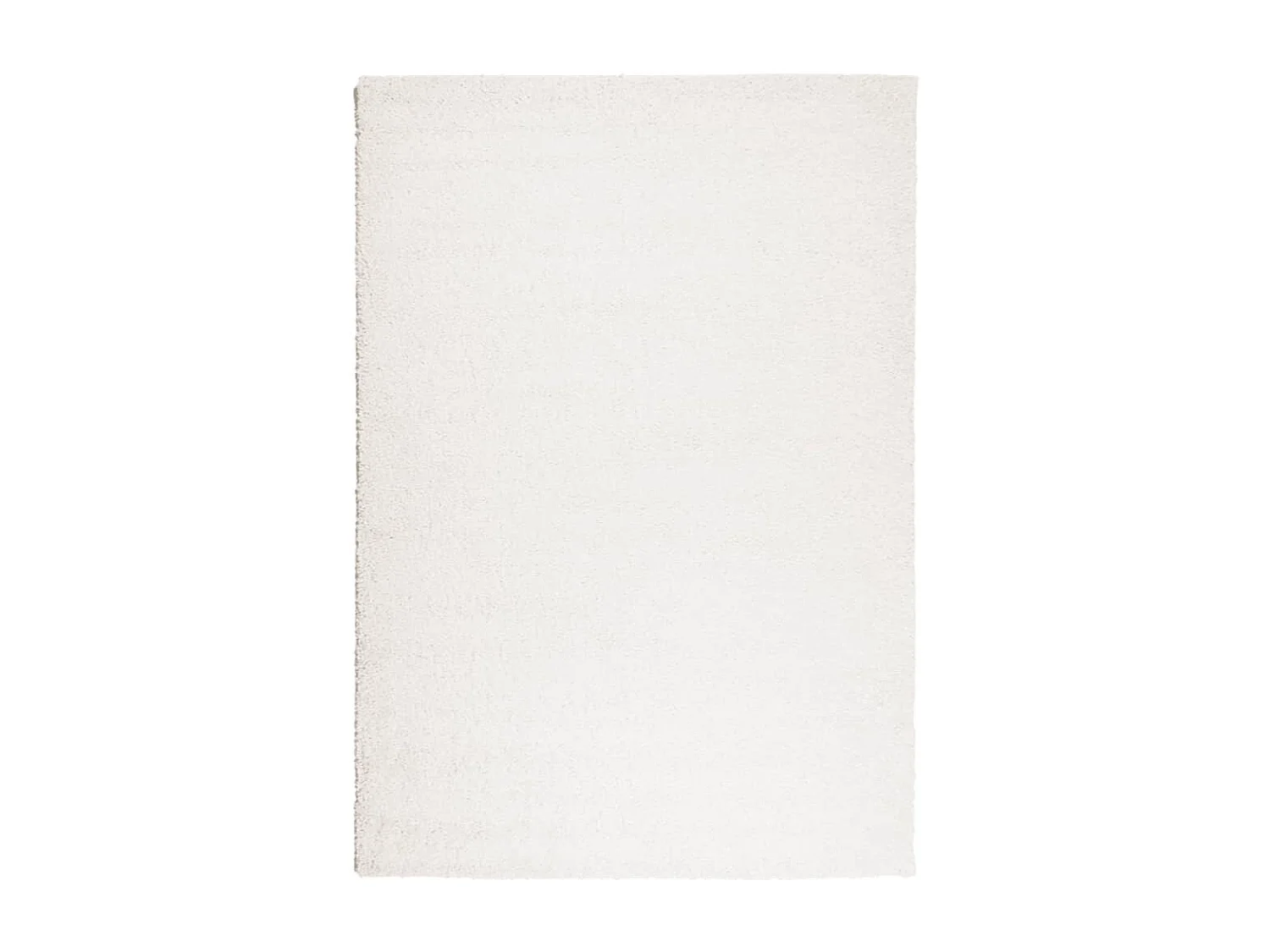 Vito  Teppich Shaggy Hochflor Modern Creme 160x230 cm