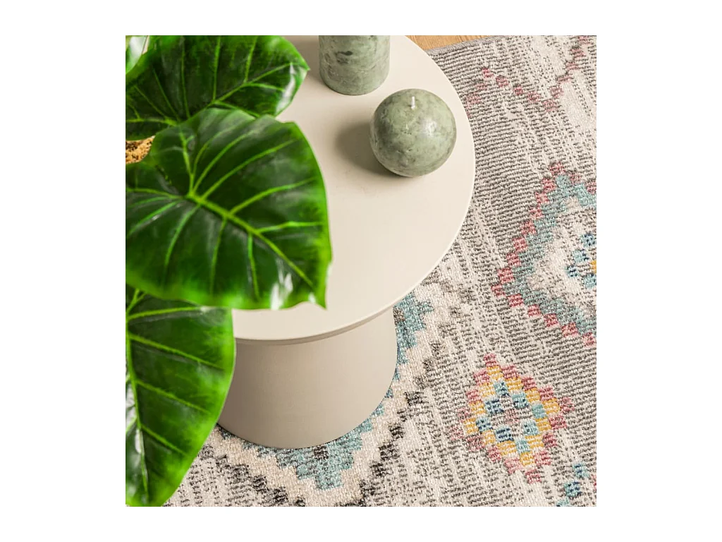 Feline  Vloerkleed ARBIZU binnen en buiten vintage stijl 80x150 cm