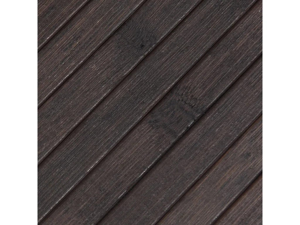 Wakil  Tappeto Rettangolare Marrone Scuro 70x100 cm in Bambù