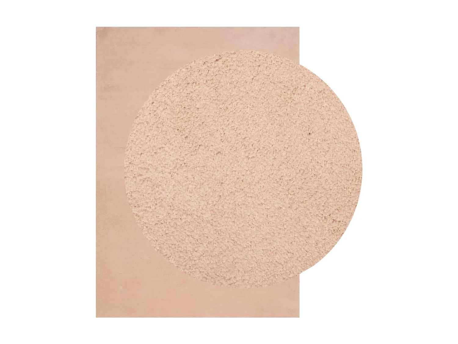 Hester  Tapis HUARTE à poils courts doux lavable rouge clair 120x170 cm