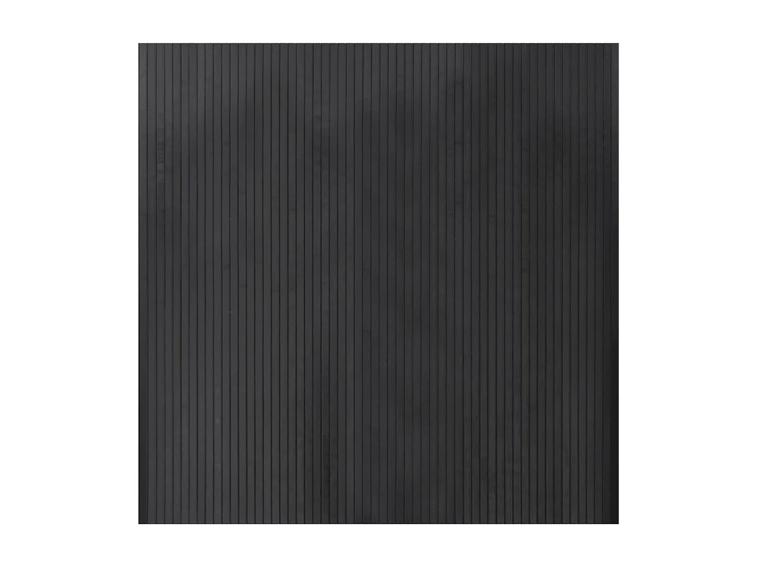 Wakil  Tapis rectangulaire gris 100x100 cm bambou