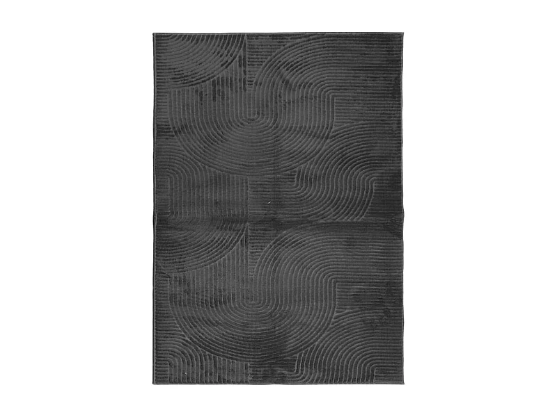 Everlyn  Teppich IZA Kurzflor Skandi-Stil Anthrazit 200x280 cm
