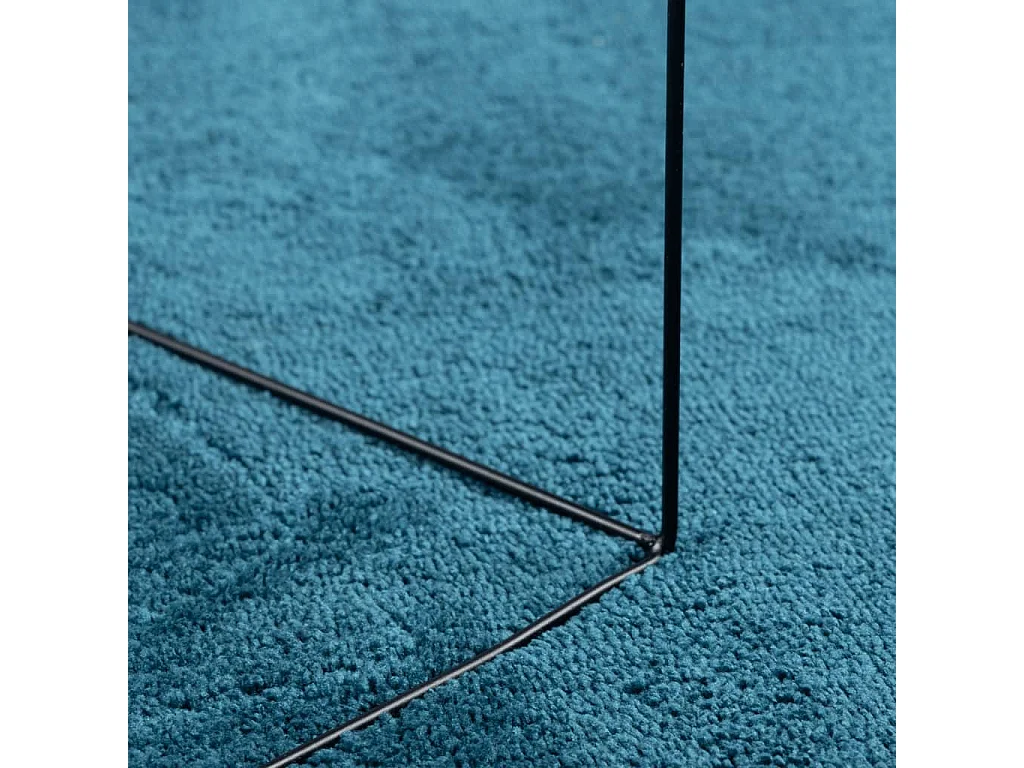 Sinto  Tapis OVIEDO à poils courts turquoise 120x170 cm