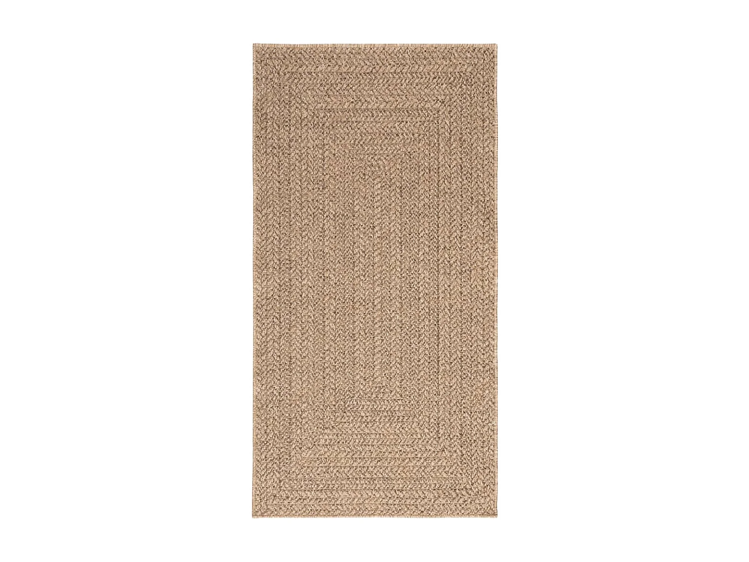 Veno  Teppich 80x150 cm Jute-Optik Innen und Außen