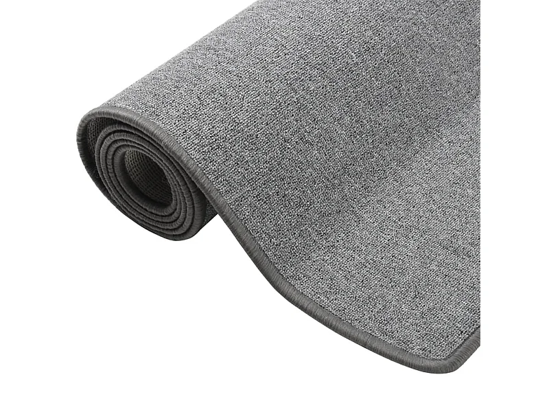 Pelle  Tapis de couloir Gris foncé 50x200 cm