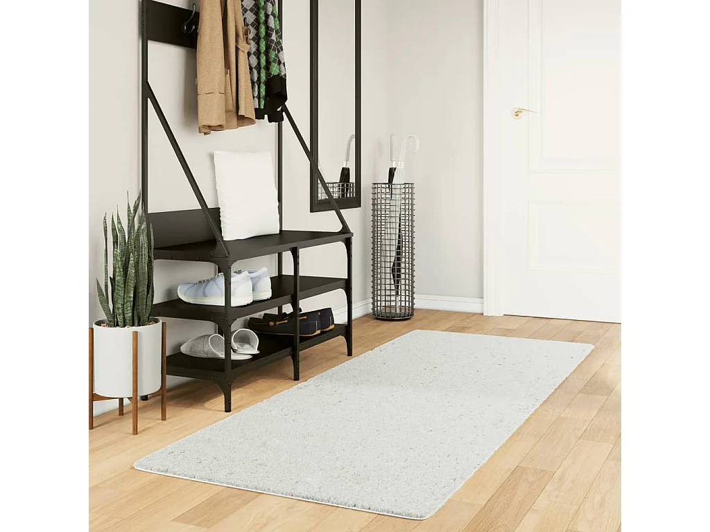 Sinto  Tapis OVIEDO à poils courts crème 80x200 cm