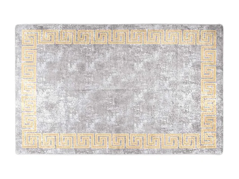 Elsje  Tapis lavable antidérapant 80x150 cm Gris