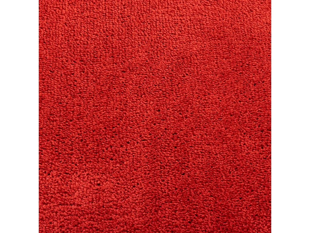 Sinto  Teppich OVIEDO Kurzflor Rot 80x200 cm