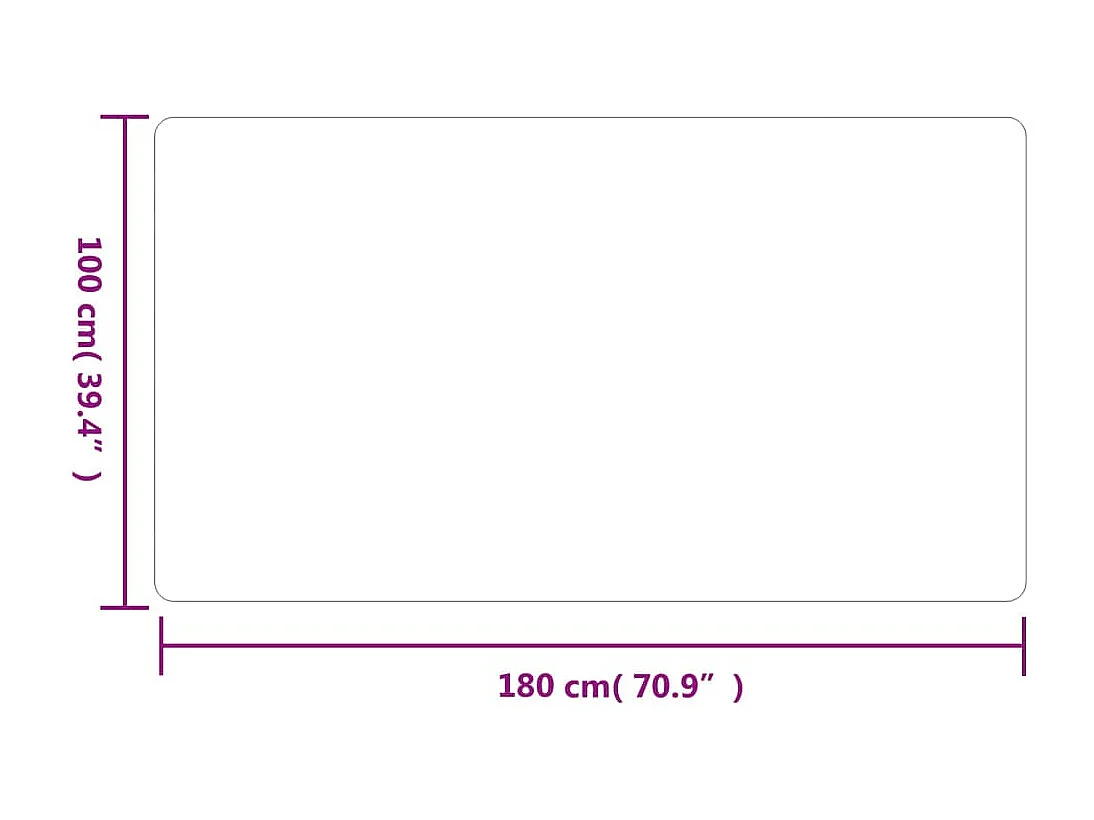Zev  Teppichläufer Anthrazit 100x180 cm