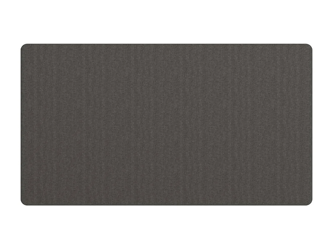 Zev  Tapis de couloir anthracite 100x180 cm