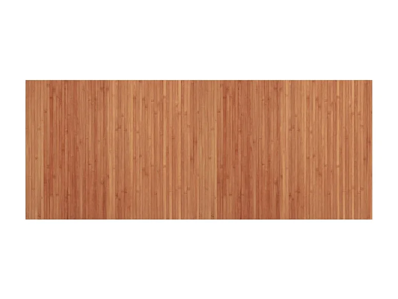 Wakil  Teppich Rechteckig Braun 80x200 cm Bambus