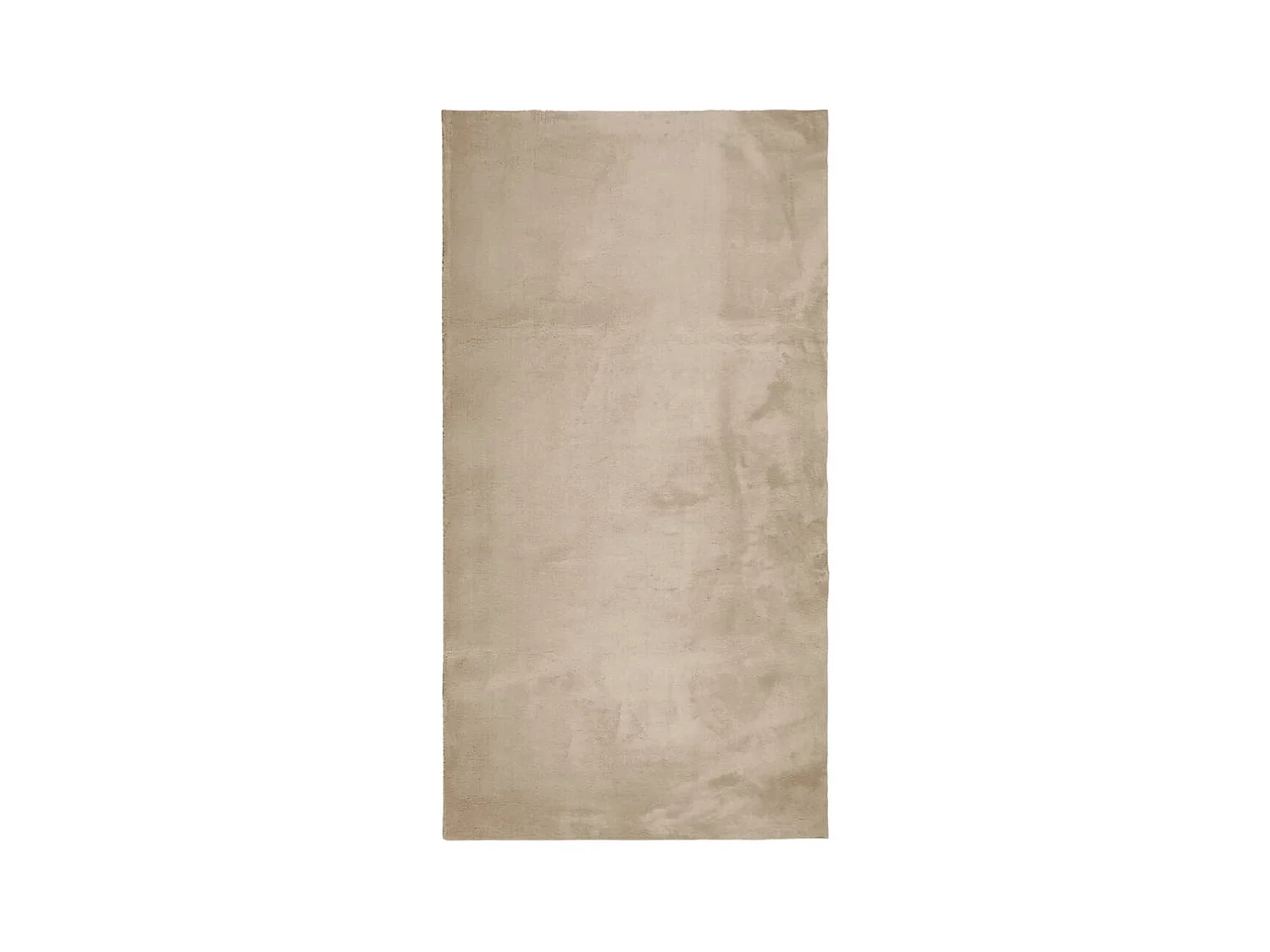 Hester  Vloerkleed HUARTE laagpolig zacht wasbaar 80x150 cm zandkleurig