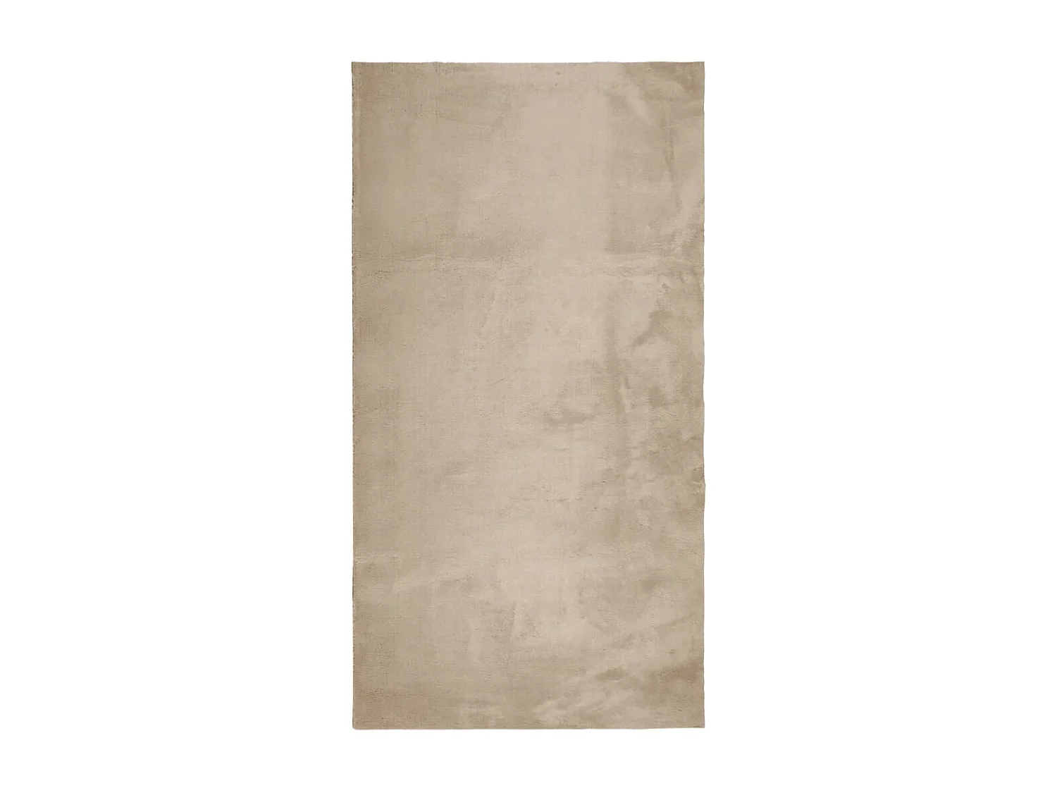 Hester  Teppich HUARTE Kurzflor Weich und Waschbar Sandfarben 80x150 cm