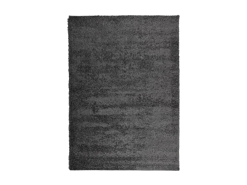 Vito  Teppich Shaggy Hochflor Modern Anthrazit 240x340 cm
