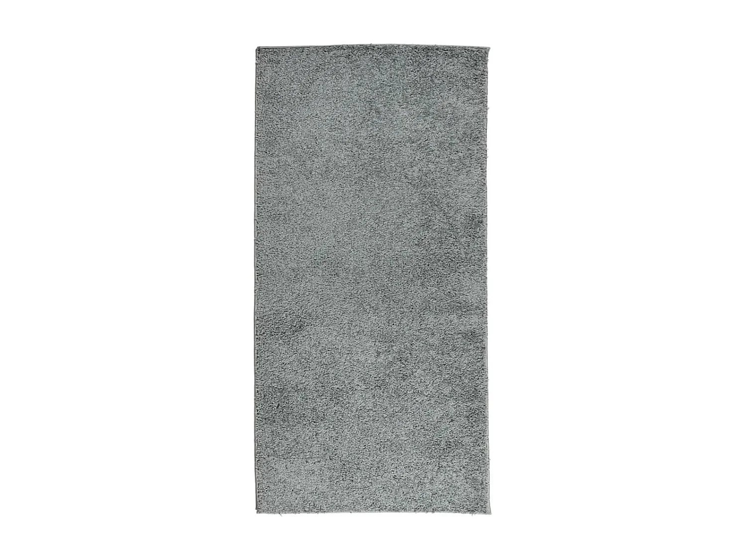 Vito  Alfombra peluda de pelo largo moderna PAMPLONA verde 100x200 cm