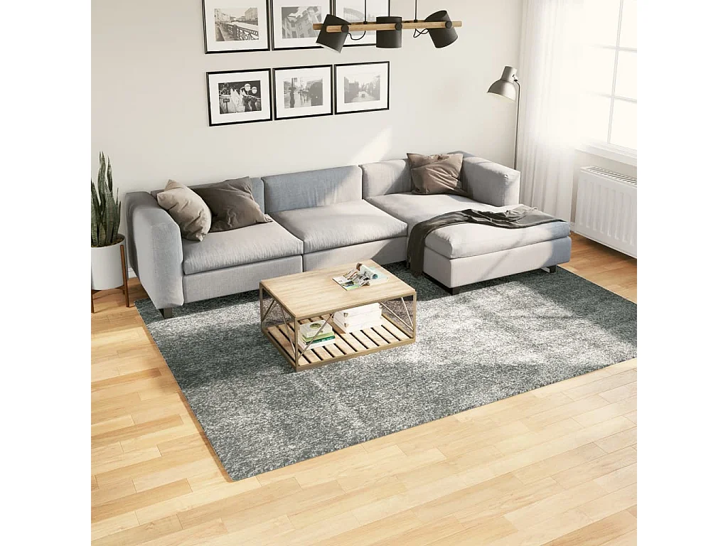 Vito  Vloerkleed PAMPLONA shaggy hoogpolig modern 200x280 cm groen