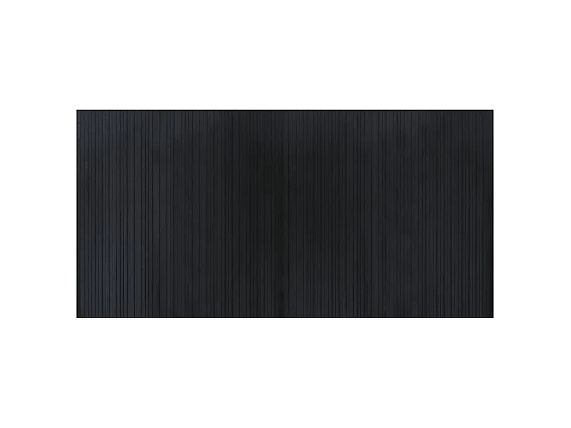 Wakil  Teppich Rechteckig Schwarz 100x200 cm Bambus