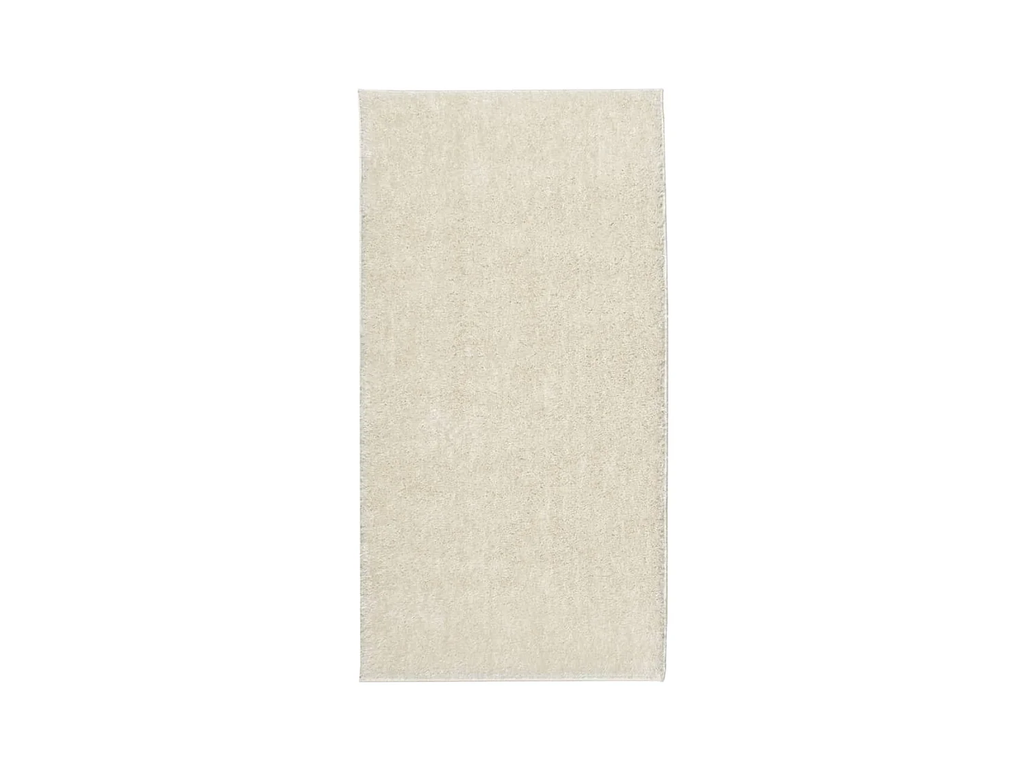 High Point  Tapis ISTAN à poils longs aspect brillant crème 100x200 cm