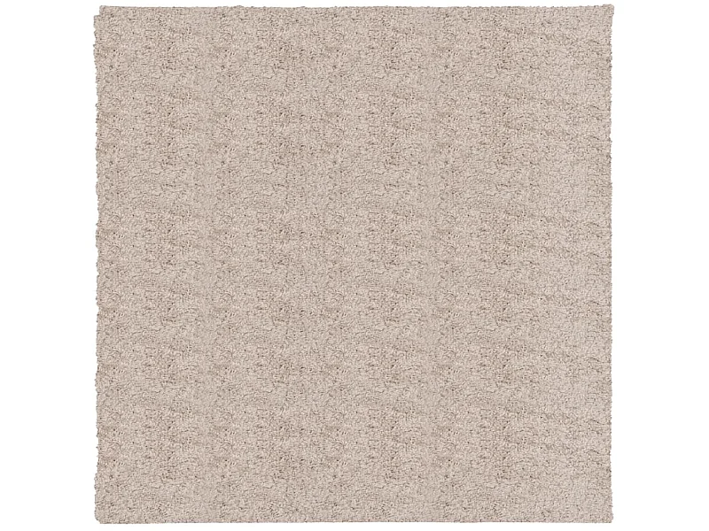 Vito  Tappeto Shaggy PAMPLONA a Pelo Lungo Moderno Beige 240x240 cm