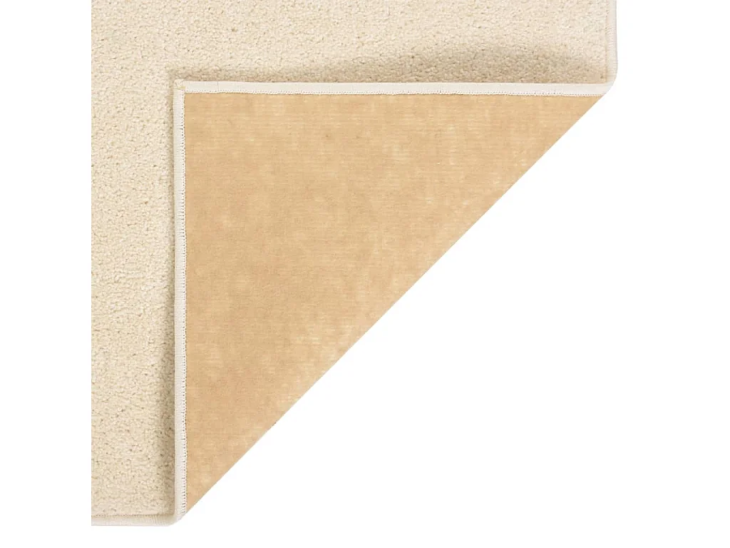 Phoebe  Tapis à poils courts 160x230 cm Crème