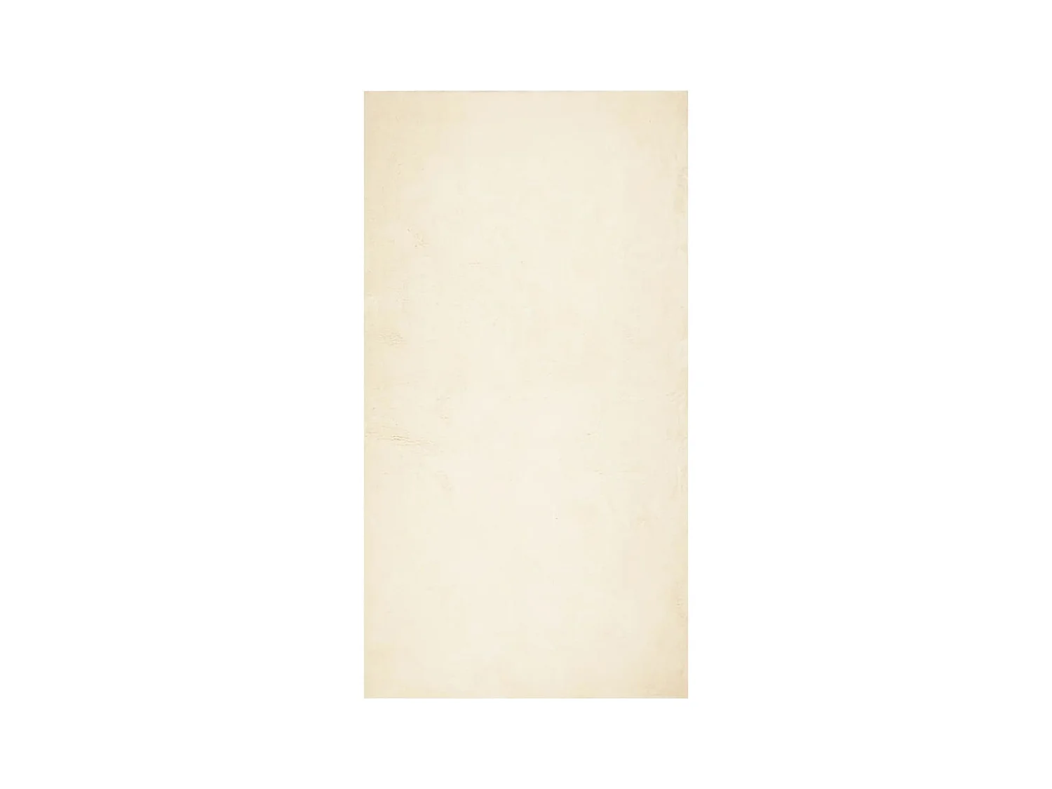 Hester  Tapis HUARTE à poils courts doux et lavable crème 80x150 cm