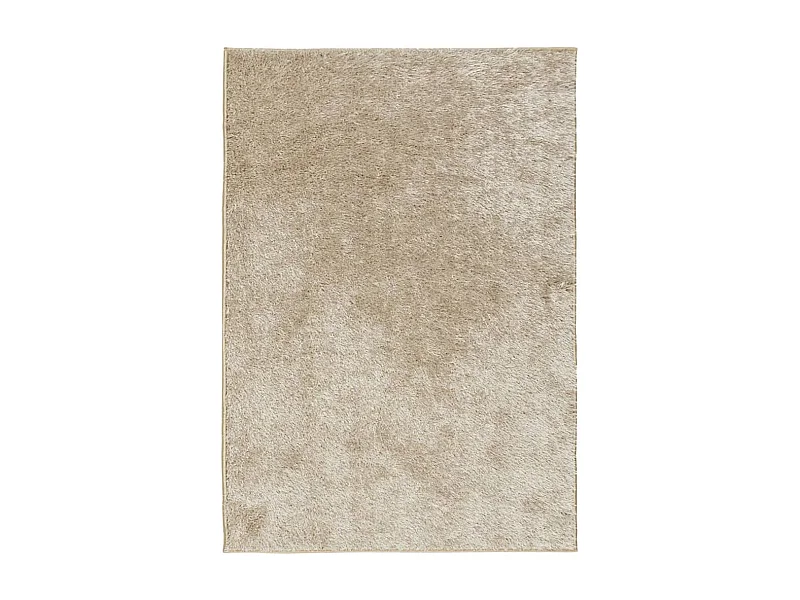 High Point  Tappeto a Pelo Lucido Lungo ISTAN Effetto Beige 160x230 cm