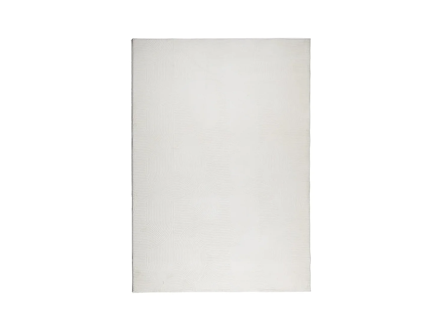 Everlyn  Tapis IZA poils courts style scandinave crème 140x200 cm
