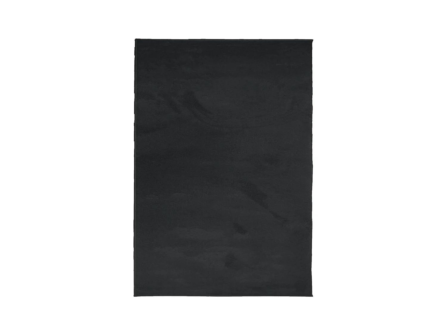 Sinto  Tapis OVIEDO à poils courts noir 140x200 cm
