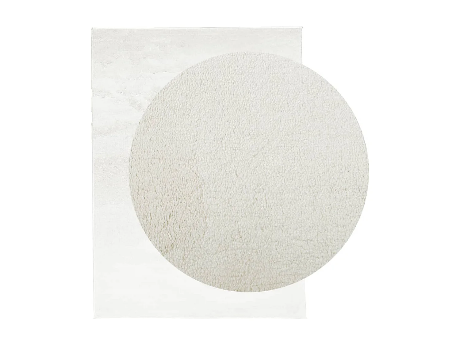 Sinto  Tapis OVIEDO à poils courts crème 240x340 cm