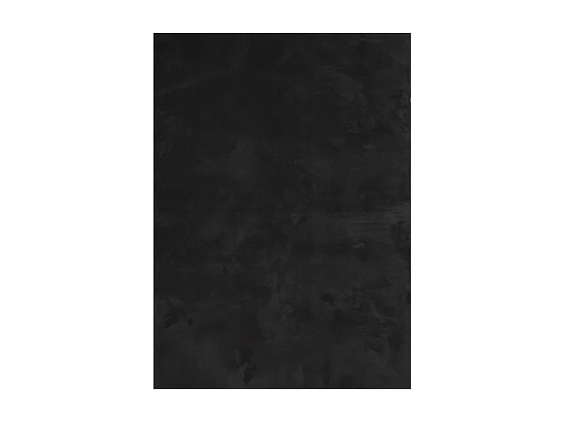 Hester  Tappeto a Pelo Corto HUARTE Morbido e Lavabile Nero 140x200cm