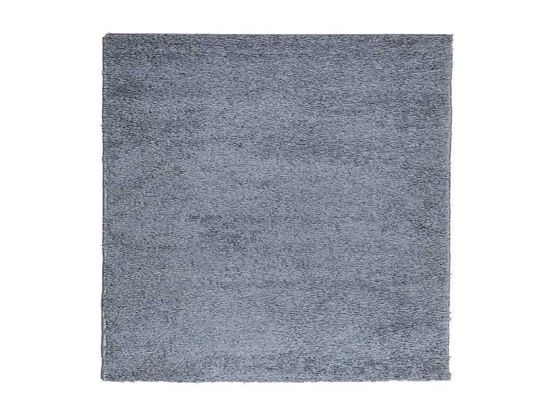 Vito  Tapis shaggy PAMPLONA poils longs moderne bleu 240x240 cm