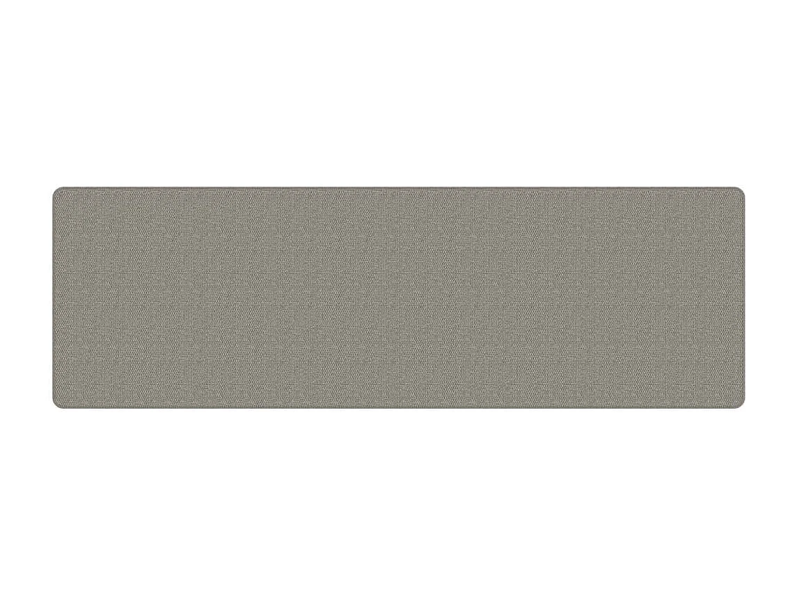 Overijse  Teppichläufer Sisal-Optik Silbern 80x250 cm