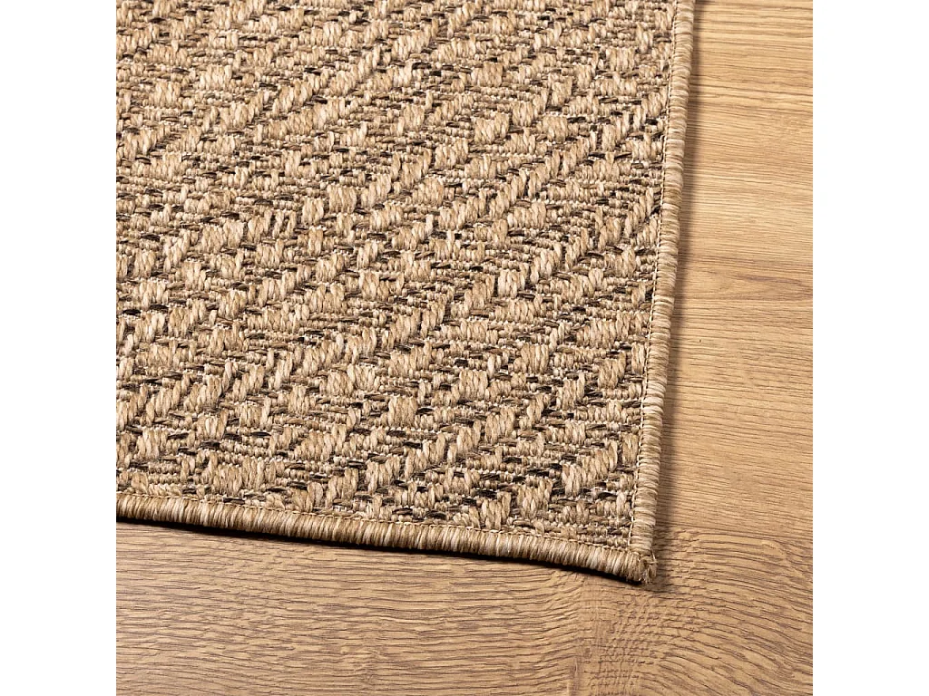Veno  Tapis ZIZUR 200x290 cm aspect de jute intérieur et extérieur