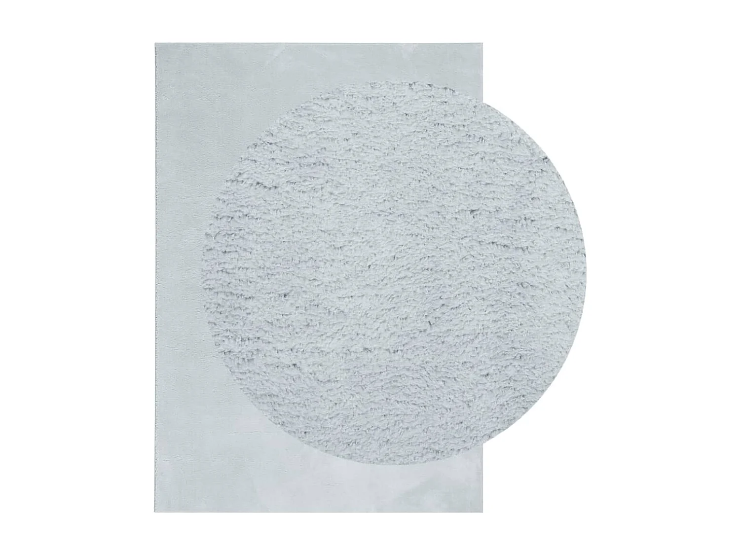 Hester  Vloerkleed HUARTE laagpolig zacht wasbaar 140x200 cm blauw