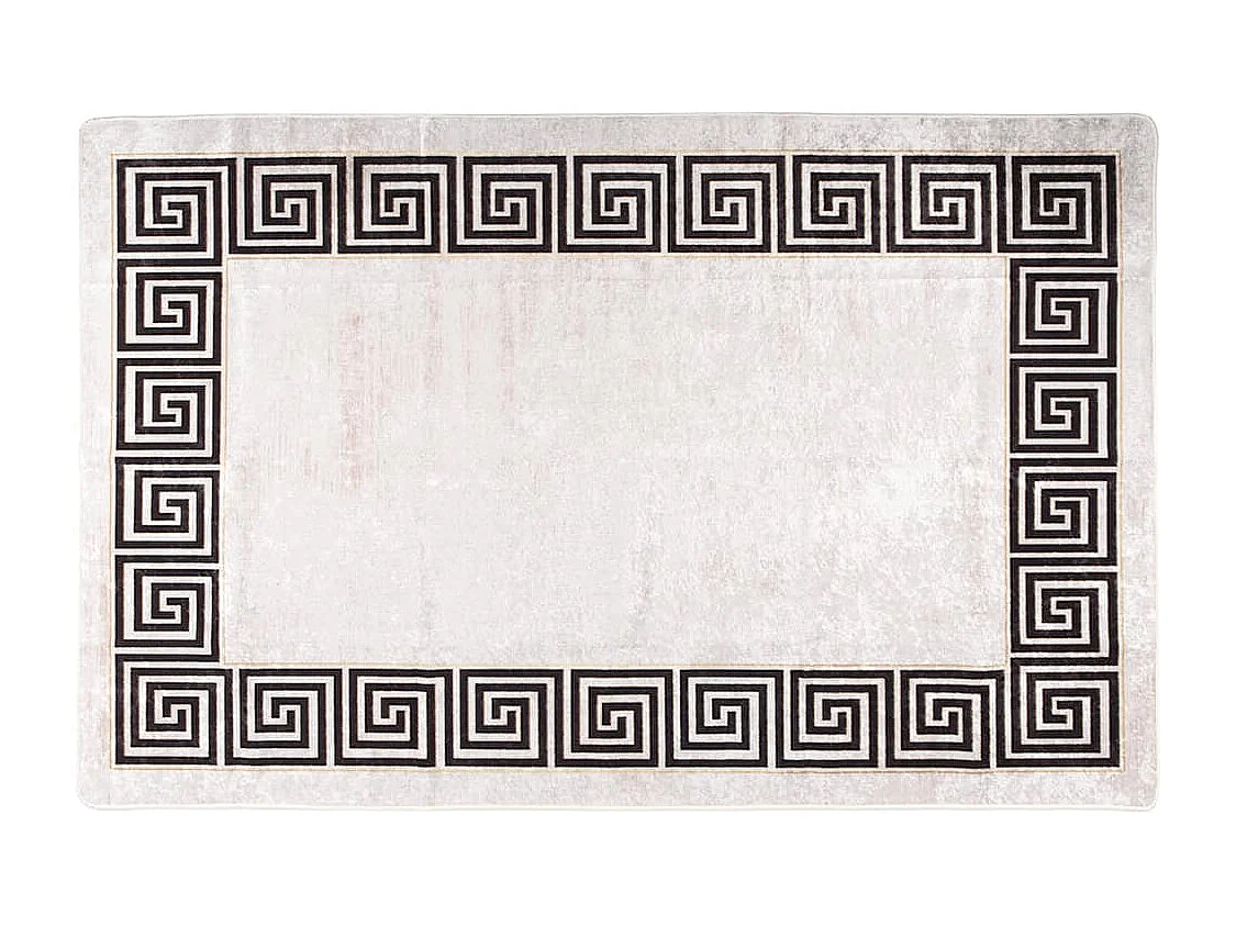 Elsje  Tapis lavable antidérapant 80x150 cm Beige clair