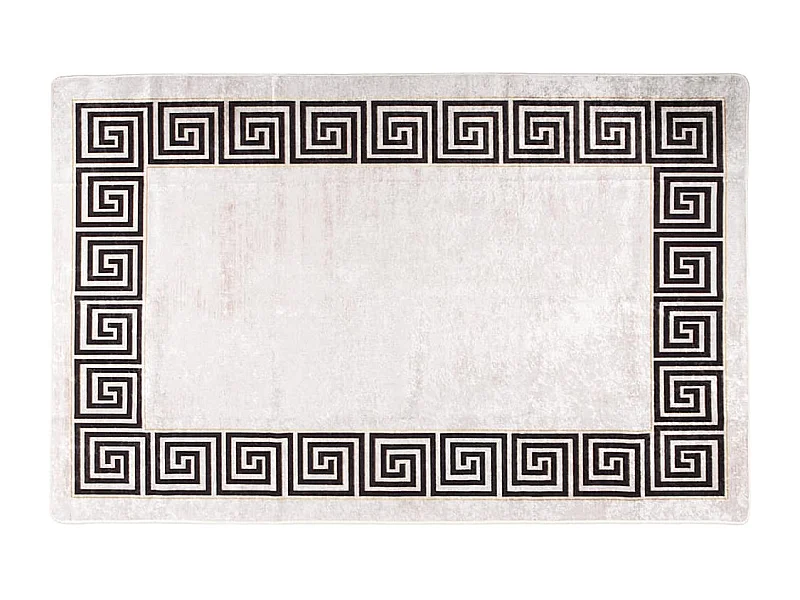 Elsje  Tapis lavable antidérapant 80x150 cm Beige clair