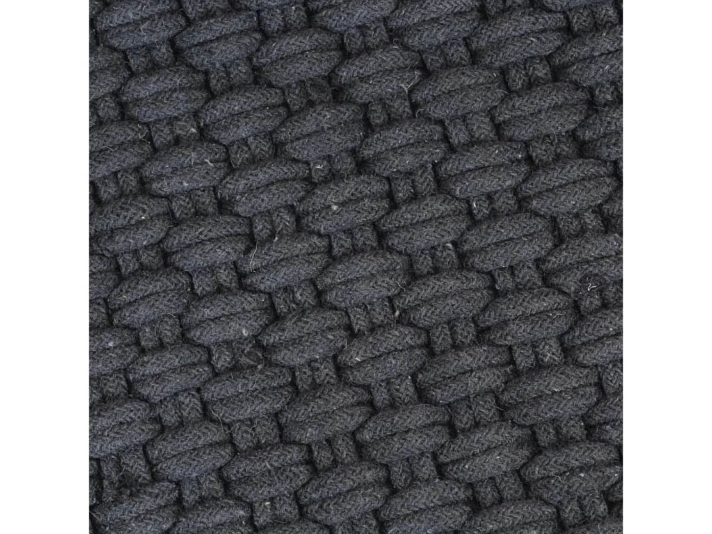Jochem  Tapis rectangulaire Anthracite 160x230 cm Coton